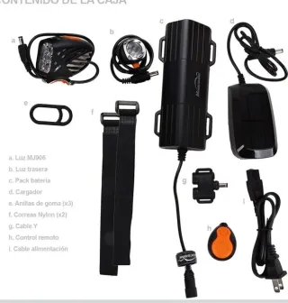 Kit Luces Magicshine MJ906 Combo