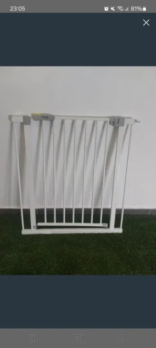 Puerta seguridad Hauck para bebés