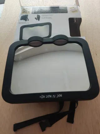 Espejo vigilancia coche con luz LED