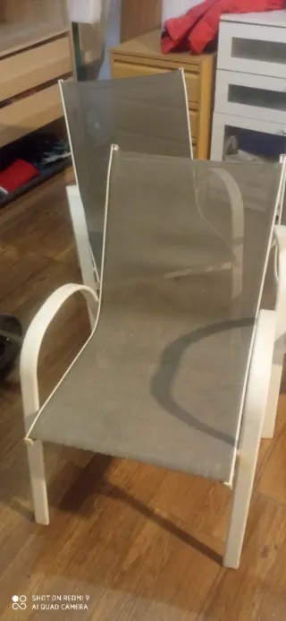 Sillas de exterior apilables