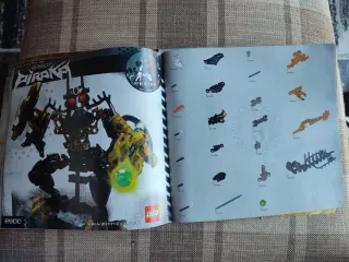 Manuale Lego Bionicle 8626