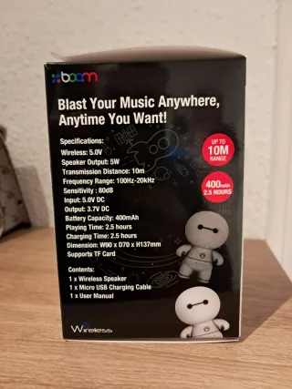 Altavoz Inalámbrico Alien Blanco