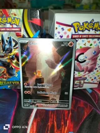 Carte Pokemon Charmander 168/165 Base