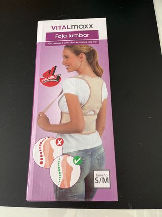 Faja Lumbar VITALMAXX Beige