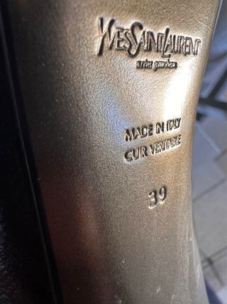 Saint Laurent Trib Too Scarpe Tacco 39