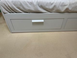BRIMNES IKEA Estructura diván con 2 colchones