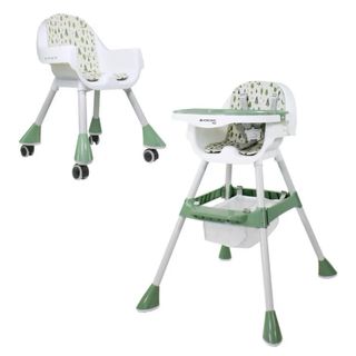 Trona infantil verde MOBICLINIC Incluye 4 patas +