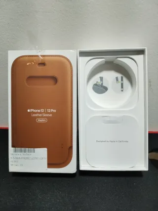 Funda iPhone 12 Pro Cuero Marrón