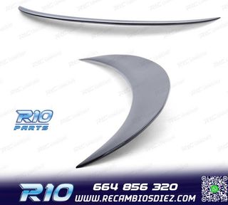 ALERON BMW X6 E71 08-14 LOOK M NEGRO BRILLO