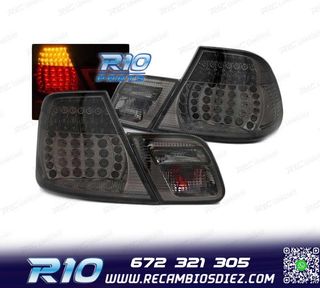 PILOTOS BMW E46 COUPE 99-03 LED DINAMICO AHUMADOS CON INTERM