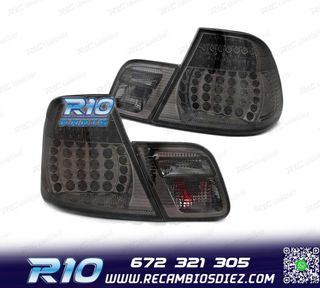 PILOTOS BMW E46 COUPE 99-03 LED DINAMICO AHUMADOS CON INTERM