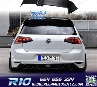 ALERON SPOILER VOLKSWAGEN VW GOLF 7 7.5 GTI LOOK OETTINGER