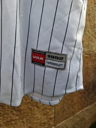 Camiseta  Beisbol New York Rayas