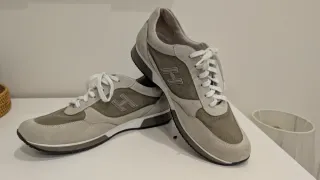 Zapatillas Hogan Beige y Gris