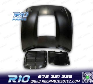 CAPO FORD MUSTANG 15-17 LOOK GT500 ALUMINIO