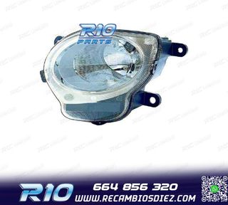 FARO IZQ PARA FIAT 500 07- MAN.