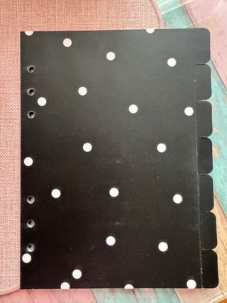 Separadores para agenda anillas lunares