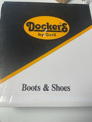 Botín Dockers Talla 36 Negro/Rosa