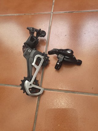 Cambio y Pulsador SRAM XX1 Eagle 12v