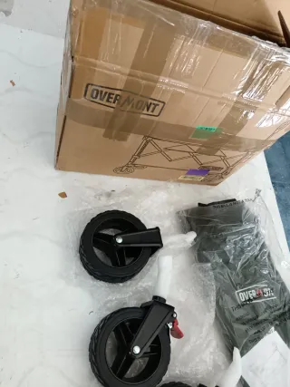 Carro Plegable Overmont Verde