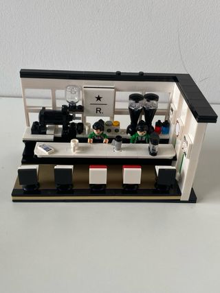 Lego Starbucks Drive Thru