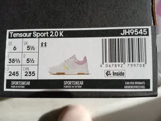 Zapatillas deportivas chica negras y blancas