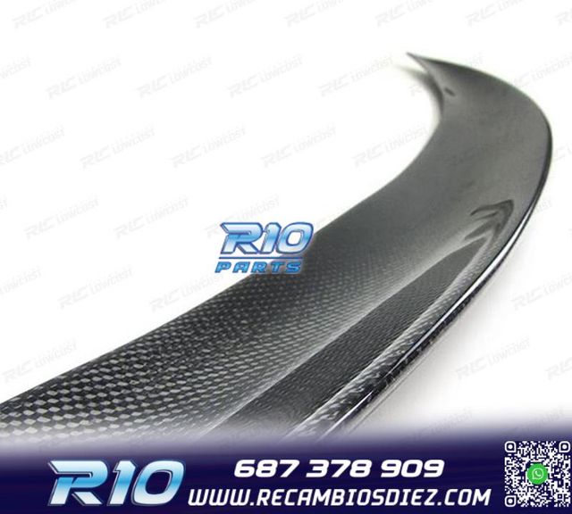 ALERON SPOILER BMW F12 F13 F06 CARBONO