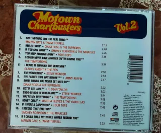 Set 6 CDs Motown Chartbusters
