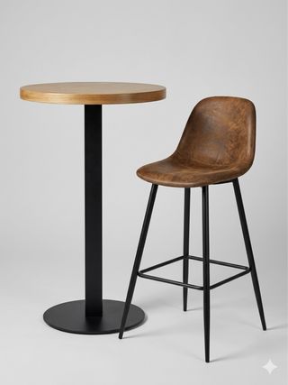 Mesa alta tipo bar / taburete