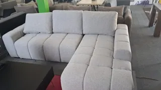 Sofá Chaiselongue Moderno Beige