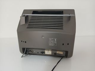 TV Vintage Philips 12TX2512 CRT Bianco Nero