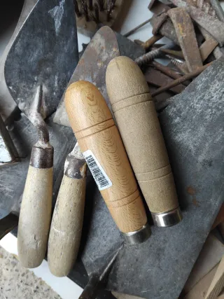 Lote herramientas albañilería