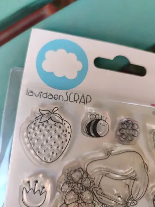 Sellos La Vida en Scrap Primavera