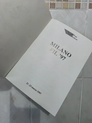 LAST PRICE Cartellina Milanofil 1997 annullo Galil