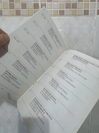 LAST PRICE Cartellina Milanofil 1997 annullo Galil