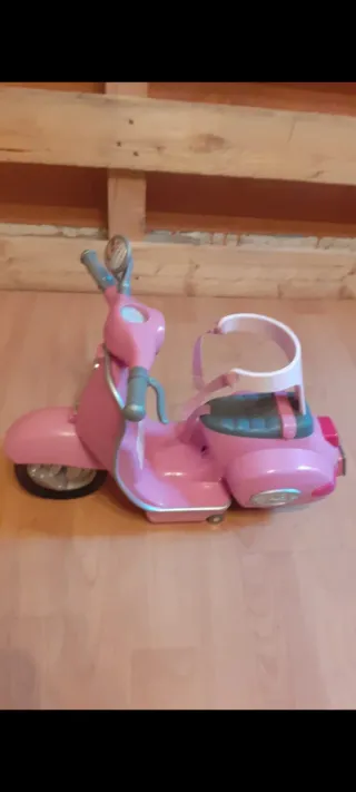 Moto Scooter Baby Born Rosa