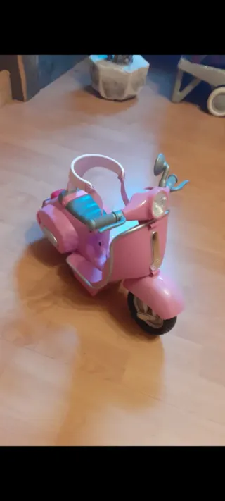 Moto Scooter Baby Born Rosa