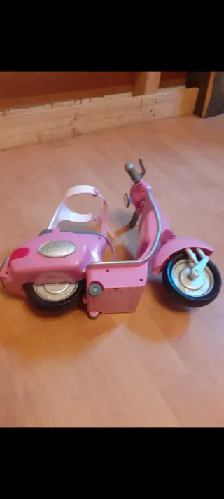 Moto Scooter Baby Born Rosa