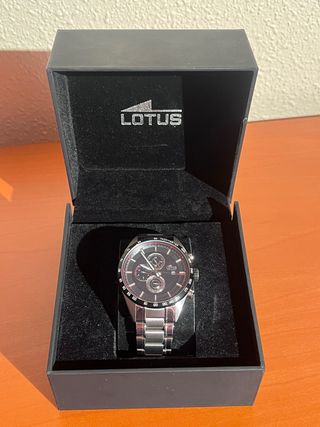 Reloj Lotus Chrono 18369/4 Esfera negra