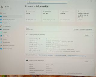 Ordenador Sobremesa Dell Precision 3440