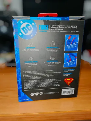 Cuffie Gaming Superman