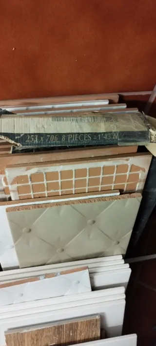 Lote 15 m² Cerámica Suelo y Pared