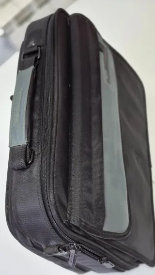 Maletín PC y Documentos Negro/Gris