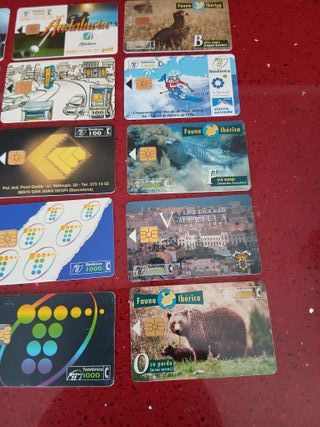 🇪🇦 15 Tarjetas Telefónicas España