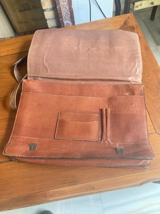 Cartera Piel Ubrique Marrón