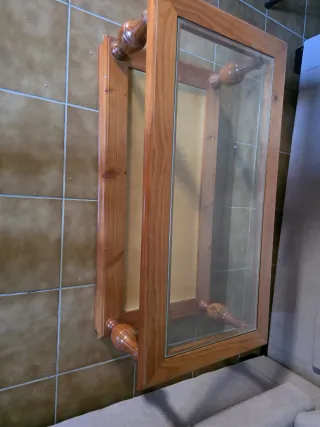 Sofá 3+2 plazas beige + mesa salón