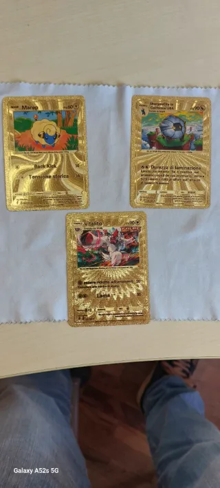 Carte Pokemon Oro Marep, Vitalito, ShergonCity