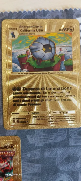 Carte Pokemon Oro Marep, Vitalito, ShergonCity