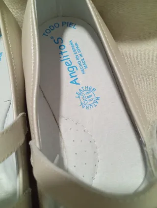 Zapatos comunión Angelitos beige Talla 39