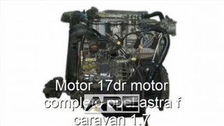 motor 17DR 1.7 diesel 57cv opel astra f 19